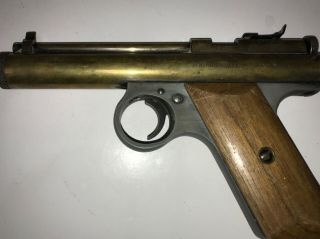 Unique Vintage Benjamin Franklin 177 Cal Brass Pellet Air Gun Pistol