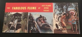 SIX FLAGS OVER TEXAS Amusement Park Bonus Album 10 Detachable 1963 Postcards 2