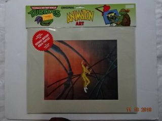 April O " Neill Offer Tmnt Animation Art Cel Brand With