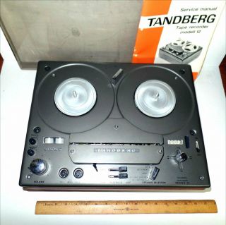 Vintage Tandberg Reel To Reel Player - Model 12 - 41 Excel Cond.  For Service