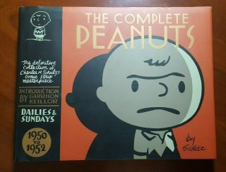 The Complete Peanuts 1950 To 1952 (july 2004,  Fantagraphics Books) Hardcover