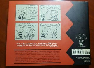 The Complete Peanuts 1950 to 1952 (July 2004,  Fantagraphics Books) Hardcover 2