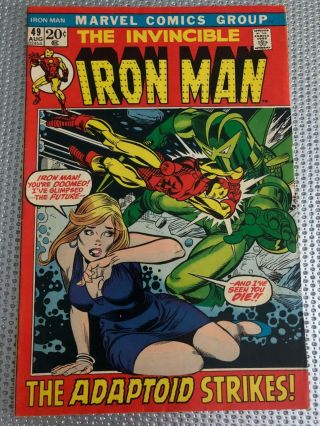 Invincible Iron Man 49 Nm 9.  4 Marvel Comics Owner Coll.
