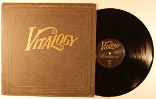 Pearl Jam Vitalogy Lp Ex 1994 Grunge Rock Epic E - 66900