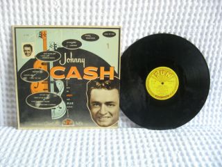 Johnny Cash " Self Titled " Sun Records 1220 Vg,  /vg,
