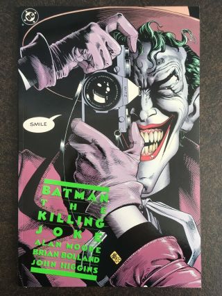 Batman The Killing Joke 1st Print 1988 Joker Alan Moore Higher Grade Dc Movie 