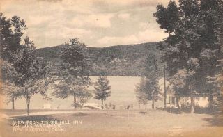 Preston,  Ct View From Tinker Hill Inn On Lake Waramaug C 1930s