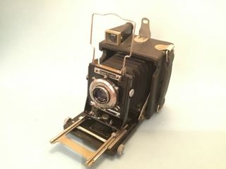 Vintage Kodak Speed Graphic Camera Ektra F : 4.  5 - 101 Mm Lens