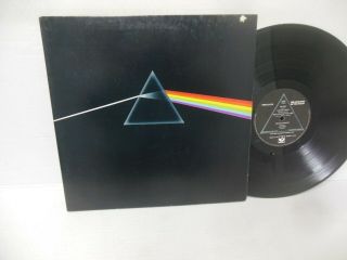 Pink Floyd 1973 Vinyl Lp The Dark Side Of The Moon With Posters