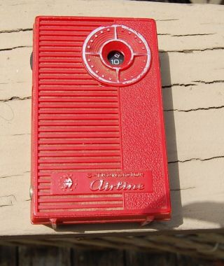 Vintage Airline (montgomery Ward) 6 Transistor Radio From The Mid 60 