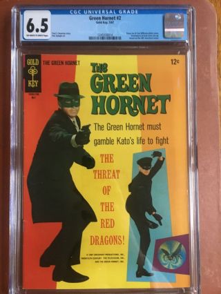 Green Hornet 2 Cgc 6.  5 Ow/w Bruce Lee Photo Cover Owner