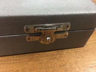 Vintage Neumann - Gefell tube/solid state microphone case box - German 3