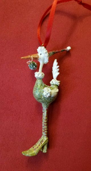 Krinkles Patience Brewster Mini Christmas Goose Ornament Dept 56