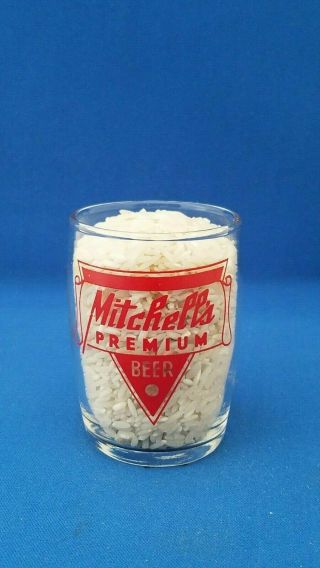 Mitchell Premium Beer Barrel Glass 2