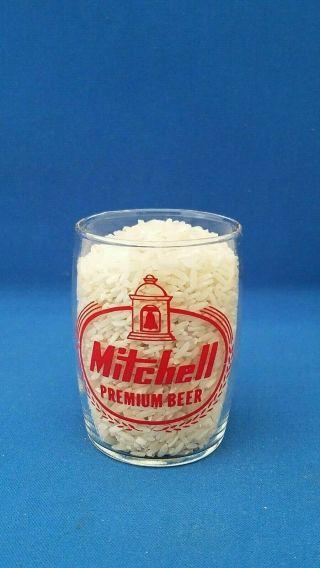 Mitchell Premium Beer Barrel Glass 1