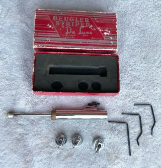 Vintage Beugler Striper De Luxe Automotive Pinstriping Pin Strip Paint Kit
