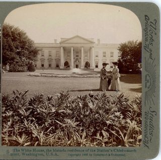 Washington,  D.  C. ,  The White House,  Residence Of The Nations Chief - - Underwood