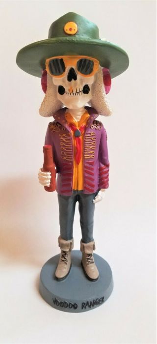 Voodoo Ranger Figurine,  Approx.  7 1/2 " Tall,  Constructed Of Polymer Clay