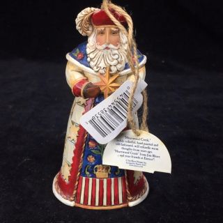 4.  5 " Heartwood Creek / Jim Shore / Polish Santa Ornament / 2011 Figurine