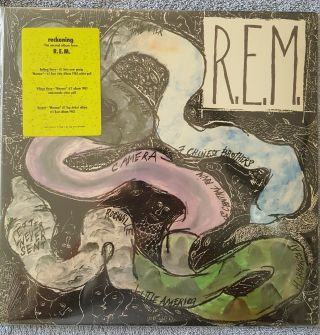 R.  E.  M Reckoning Lp Michael Stipe Indie Rock Rem Hype Sticker