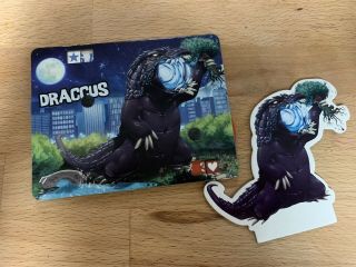 Limited Edition Draccus Card For King Of Tokyo/ King Of York