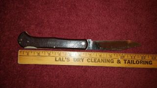 Vintage Large Folding 007 Lock - Back Knife 1970 