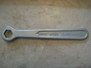 Vintage Motorcycle Road Bike Campagnolo " Peanut Butter " Spanner Wrench Tool 15mm