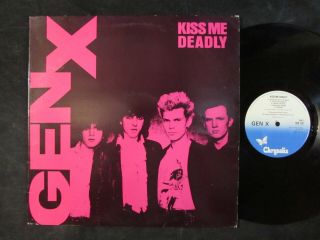 Generation X (billy Idol) Kiss Me Deadly 1981 Uk 1st Press Punk Lp Vg,