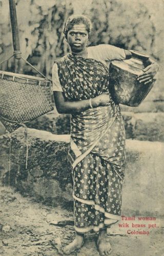 Sri Lanka Tamil Woman Colombo 03.  77
