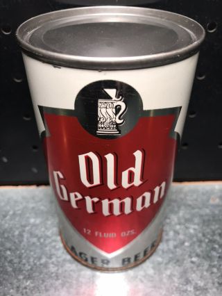Old German Lager Bottom Opened Flat Top Beer Can Maier Los Angeles Ca