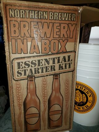 Northern Brewer Ess.  Brewery In A Box Home Brew Make Your Own Beer Starter Kit