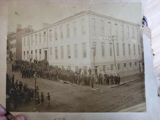 Very Rare 1884 College of Physicians and Surgeons Baltimore Outdoor Photo 2