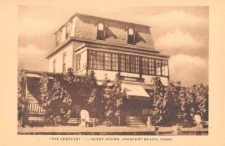 Niantic,  Ct,  The Crescent Guest Rooms At Crescent Beach,  Artvue Pub C 1920 - 30 