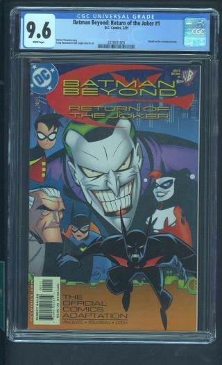 Batman Beyond Return Of The Joker 1 Cgc 9.  6 2/01 Harley Quinn Batgirl Robin