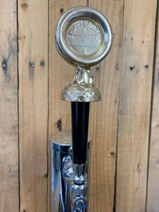 Shuffleboard Champion Trophy Tap Handle For Beer Keg Vtg Metal Sport