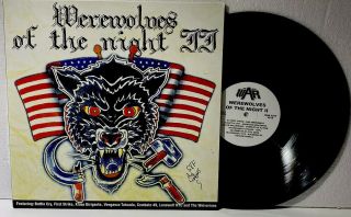 V/a Werewolves Of The Night Vinyl Lp Public Enemies Of The Northeast Punk Oi