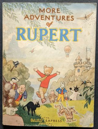 Rupert Annual 1947.  Not Inscribed Or Clipped.  Harrison & Sons.