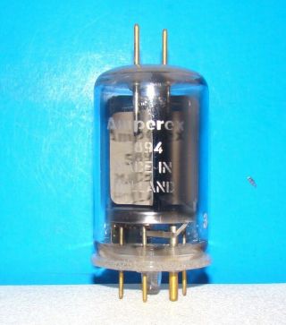 5894 Amperex Made Holland Vintage Vacuum Tubes Valve Display Good Filament 5894