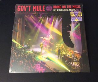 Govt’ Mule - Bring On The Music Rsd Black Friday 2019 Colored Vinyl Nr $20