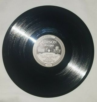 Edison Diamond Disc - 51609 John T.  Scopes Trial/death Of Floyd Collins - Vernon Dal