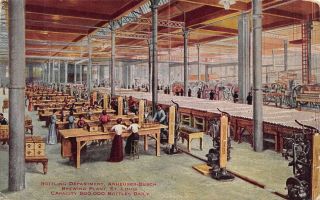 Mo 1912 Anheuser Busch Beer Brewery Bottling Department In St.  Louis,  Missouri