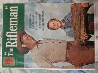 The Rifleman - 10 Risque Wood Cover Dell Jan - Mar 1962