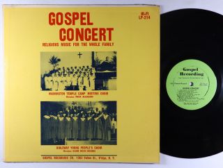 V/a (ft.  Singing Echoes) - Gospel Concert Lp - Grc - Doo - Wop Gospel Dg Mp3