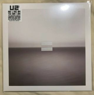 U2 Lp X 2 No Line On The Horizon Double Clear Vinyl Limited Edition.  Unplayed