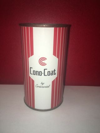 Continential Can Company Bank Top Prototype Beer Can