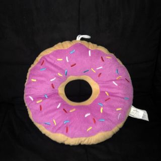 Universal Orlando The Simpsons Large Pink Donut Plush 2018