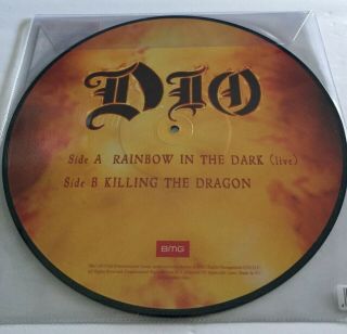 Dio Rainbow In The Dark 12 " Vinyl Picture Disc Rare Ltd Ed In Hand Ready To Ship