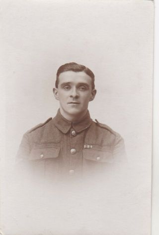 Old Photo Military Soldier Uniform Glasgow Scotland F3