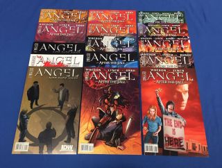 Angel After The Fall 1 - 44,  Not Fade Away 1 - 3 : Idw 2007 : Complete : Buffy