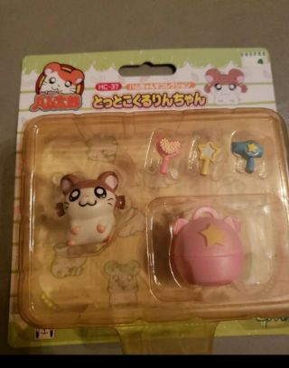 Vintage Japan Epoch Hamtaro Hamster Hc 37 Sparkle Figure With Accessories Playse